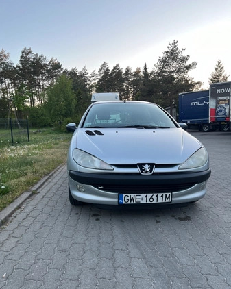 Peugeot 206 cena 4500 przebieg: 148760, rok produkcji 2002 z Jelcz-Laskowice małe 79